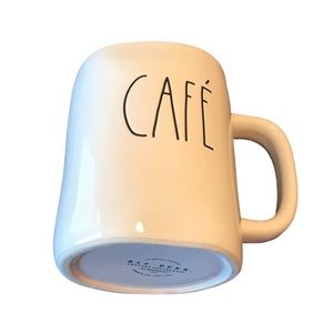 NWOT Rae Dunn “CAFE” mug